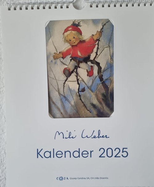 Postkartenkalender Mili Weber 23x27 cm