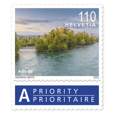 Briefmarken Schweiz (Aare)