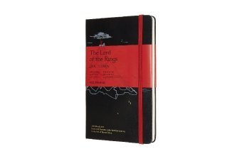 Moleskine Notebook - Lord of the Rings L/A5, Ruled, Hard Cover, Mount Doom