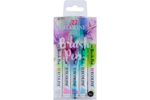 Brush Pen 5er Set Pastel