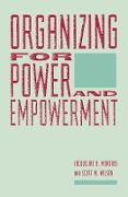 Organizing for Power and Empowerment