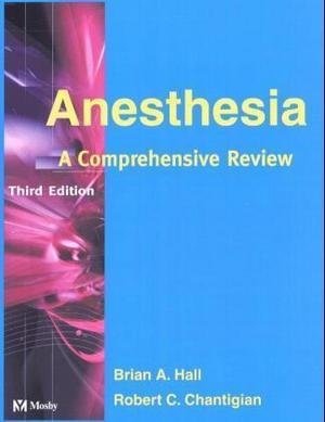 Anaesthesia