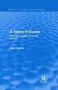 A History of Europe (Routledge Revivals)