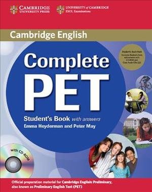 Heyderman. Complete PET, Self-study Pack