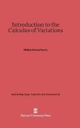 Introduction to the Calculus of Variations