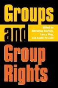 Groups and Group Rights