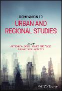 Companion to Urban and Regional Studies