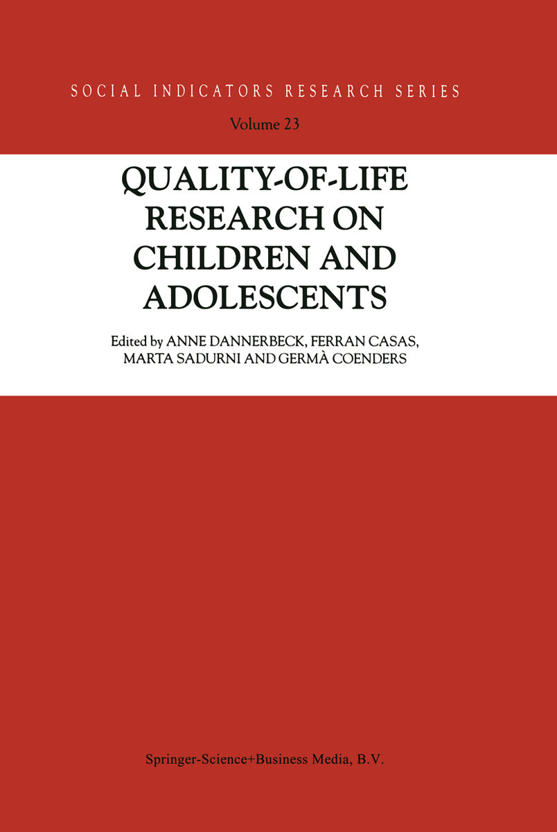 Quality-Of-Life Research on Children and Adolescents