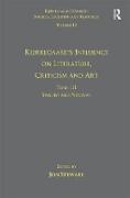 Volume 12, Tome III: Kierkegaard's Influence on Literature, Criticism and Art