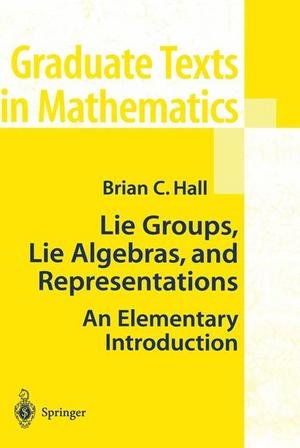 Lie Groups, Lie Algebras, and Representations