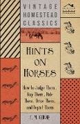 Hints on Horses