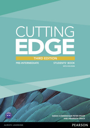 Cutting Edge 3rd ed., pre-intermediate, Student's Book + DVD