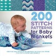 200 Stitch Patterns for Baby Blankets