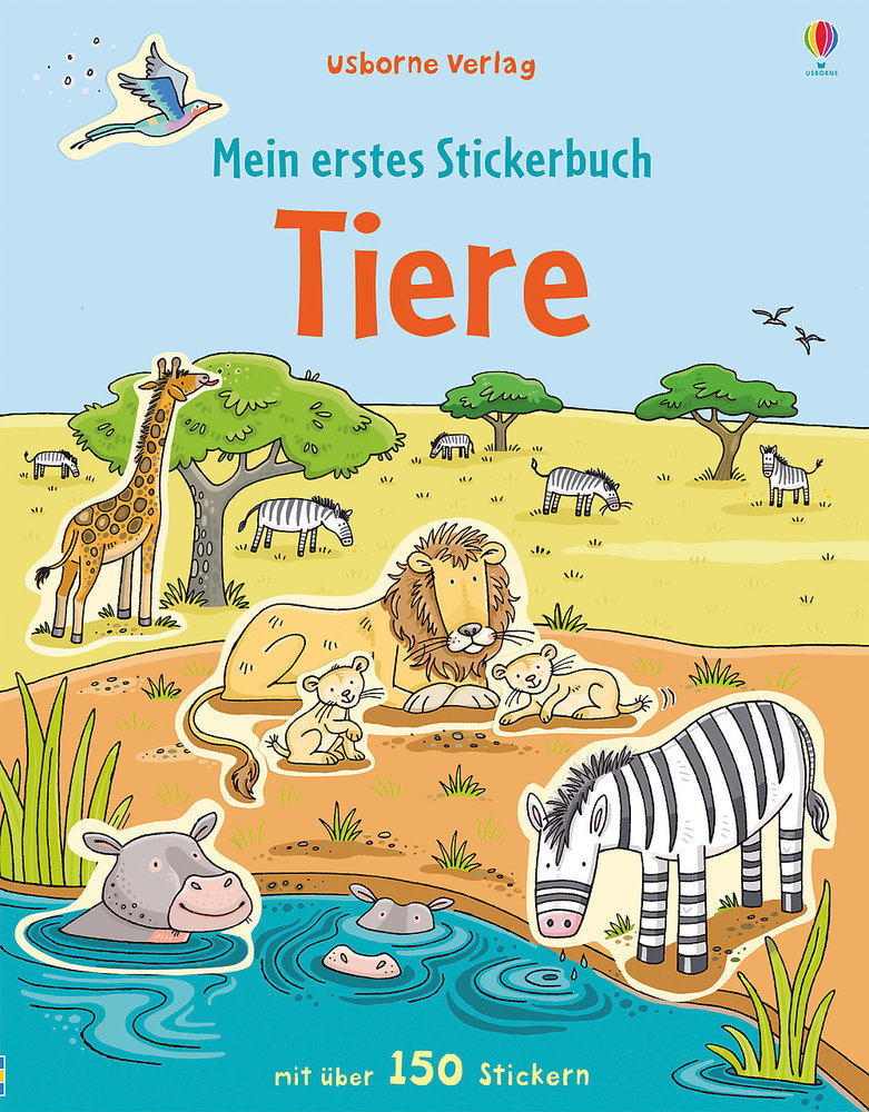 Mein erstes Stickerbuch: Tiere