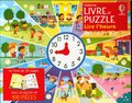 Lire l'heure : coffret livre et puzzle : dès 5 ans