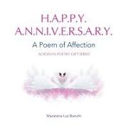 Happy Anniversary: A Poem of Affection