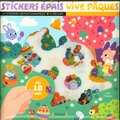 Stickers épais : vive Pâques