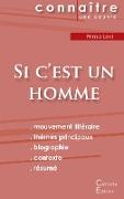 Fiche de lecture Si c'est un homme de Primo Levi (Analyse littéraire de référence et résumé complet)