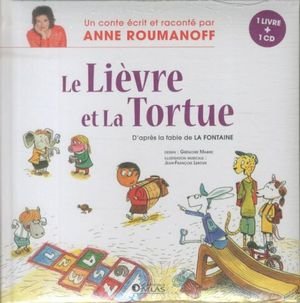 Le lièvre et la tortue: livre-CD