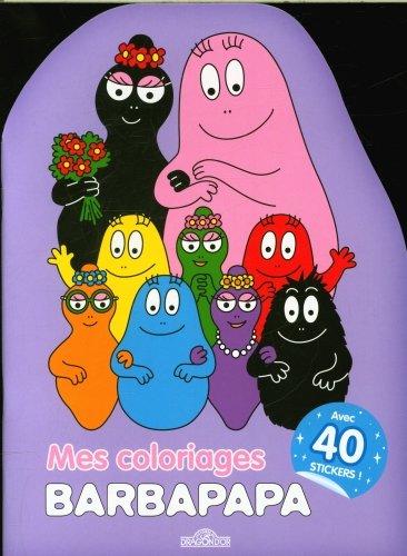 Mes coloriages : avec 40 stickers