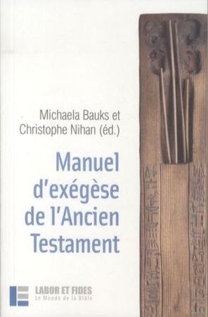 Manuel d'exégèse de l'Ancien Testament