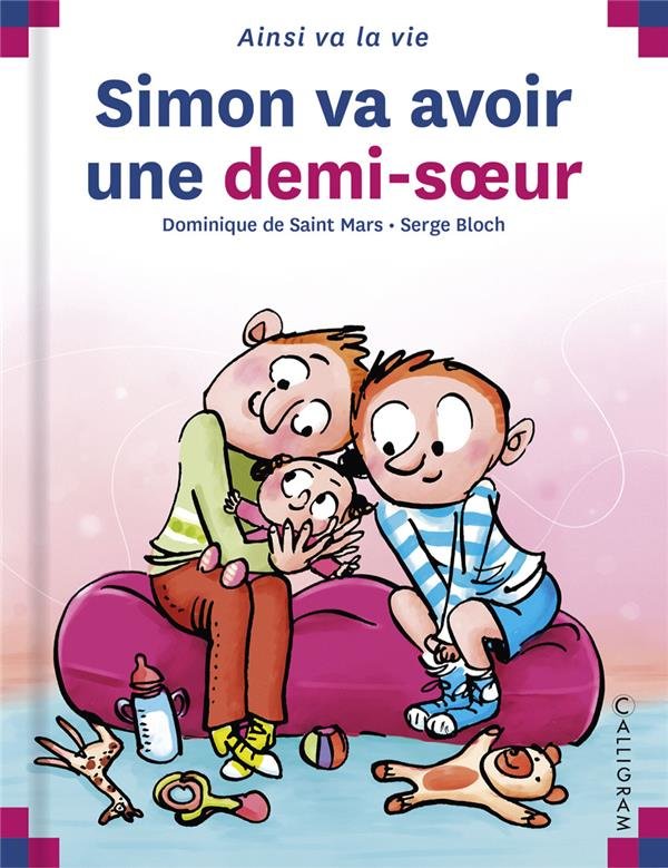 Simon va avoir une demi-soeur