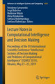 Lecture Notes in Computational Intelligence and Decision Making