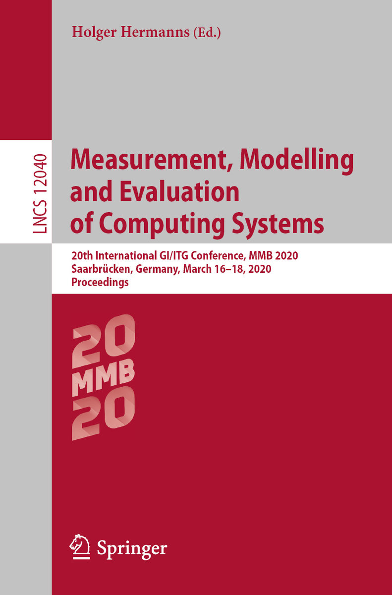 Measurement, Modelling and Evaluation of Computing Systems