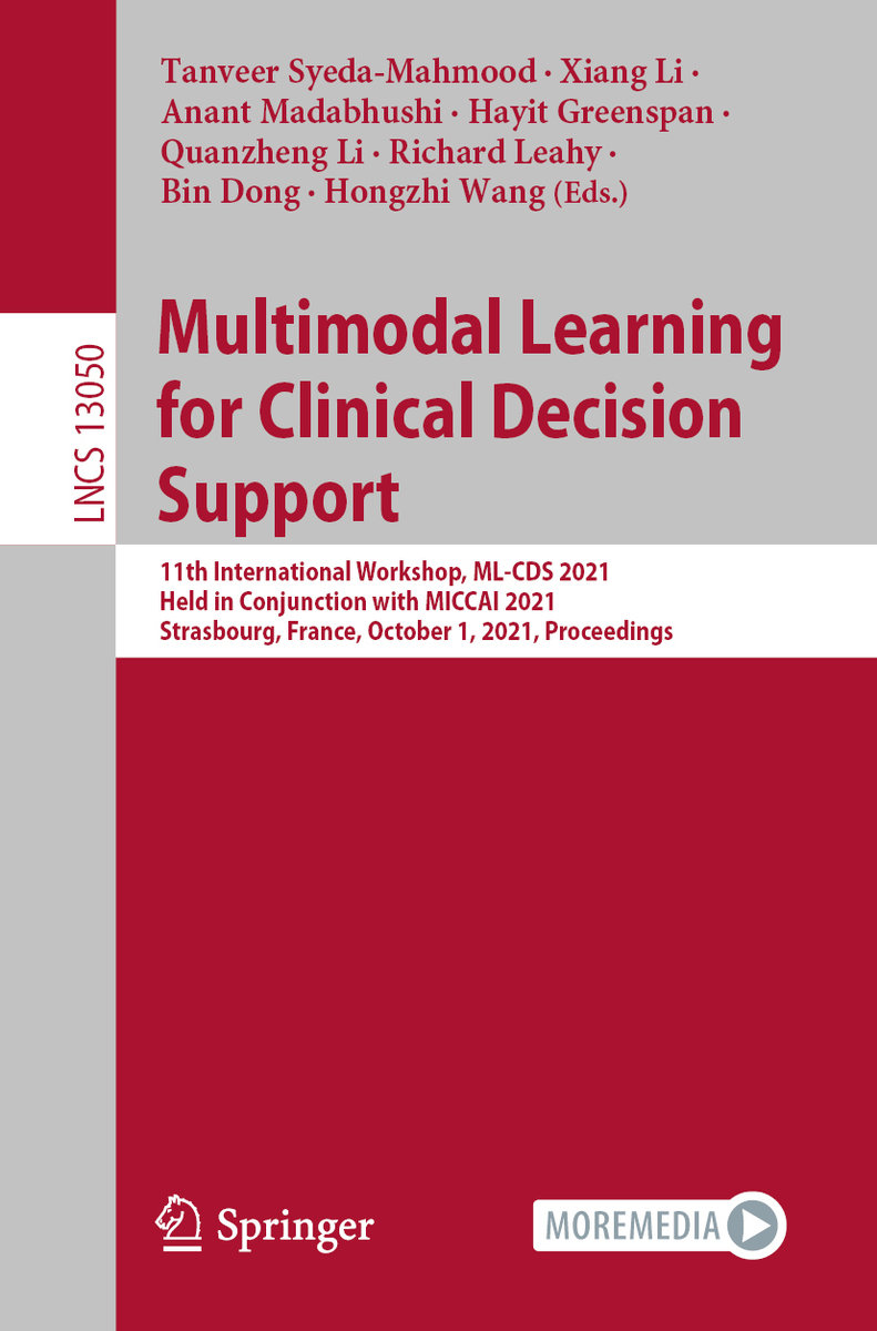 Multimodal Learning for Clinical Decision Support