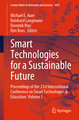 Smart Technologies for a Sustainable Future