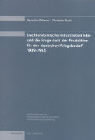 Liechentensteinische Industriebetriebe und die Frage nach der Produktion für den deutschen Kriegsbedarf 1939-1945