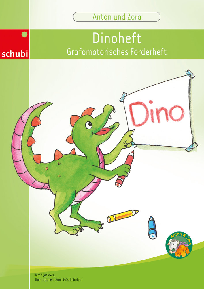 Dinoheft - Grafomotorisches Förderheft