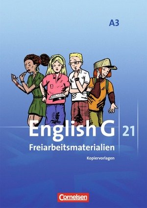 English G 21, Ausgabe A, Band 3: 7. Schuljahr, Freiarbeitsmaterialien, Kopiervorlagen