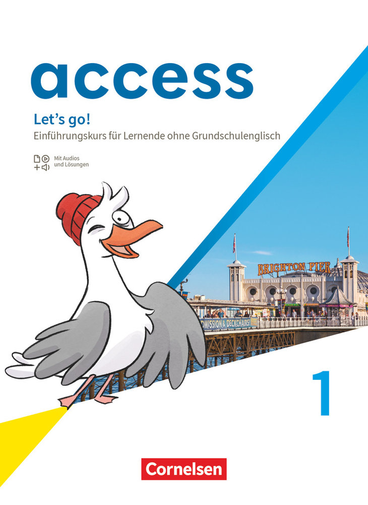 Access, Allgemeine Ausgabe 2022, Band 1: 5. Schuljahr, Let's go, Einführungskurs für Lernende ohne Grundschulenglisch, 10 Hefte im Paket, Mit Lösungen