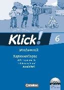 Klick! Mathematik - Mittel-/Oberstufe, Alle Bundesländer, 6. Schuljahr, Kopiervorlagen mit CD-ROM, Auf 3 Niveaustufen