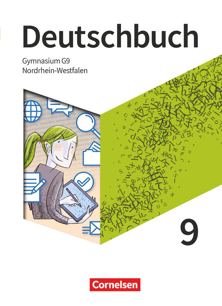 Deutschbuch Gymnasium, Nordrhein-Westfalen - Neue Ausgabe, 9. Schuljahr, Schulbuch