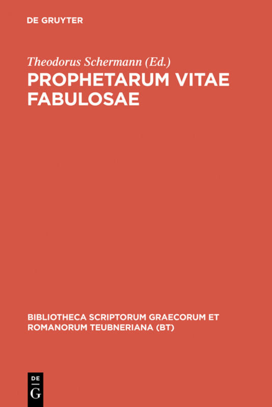 Prophetarum vitae fabulosae