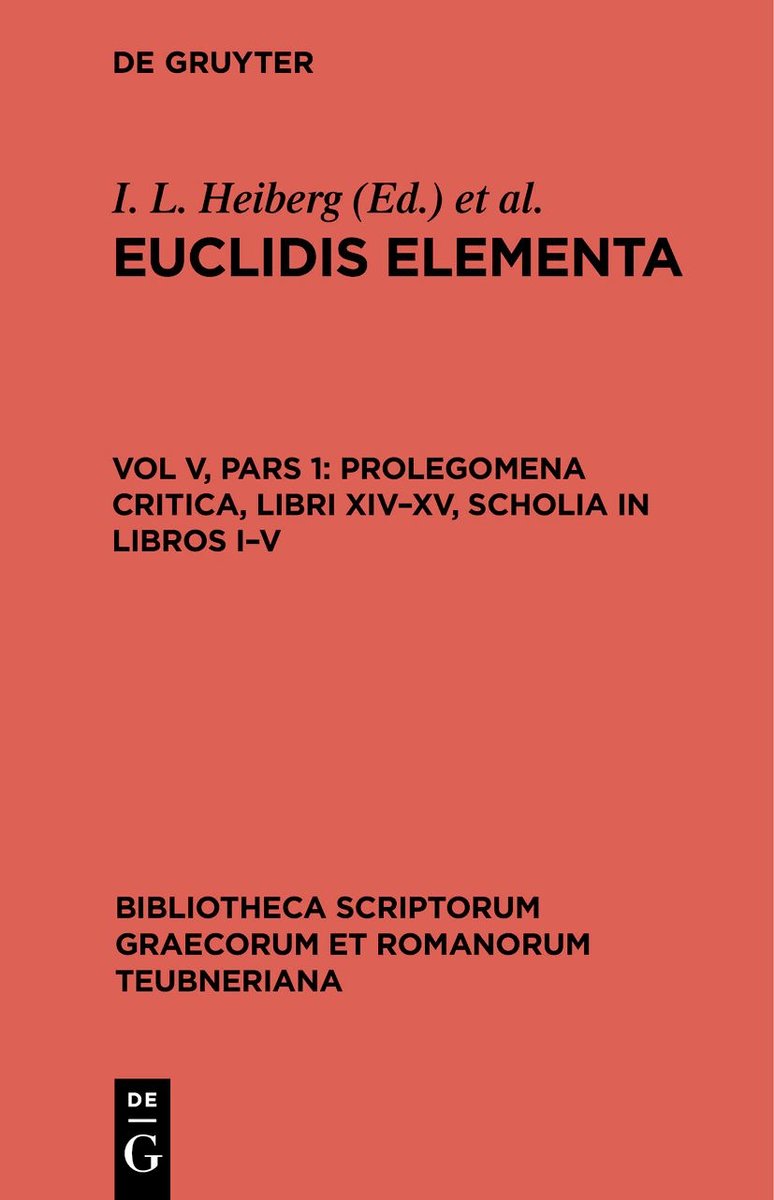 Prolegomena Critica, libri XIV¿XV, scholia in libros I¿V