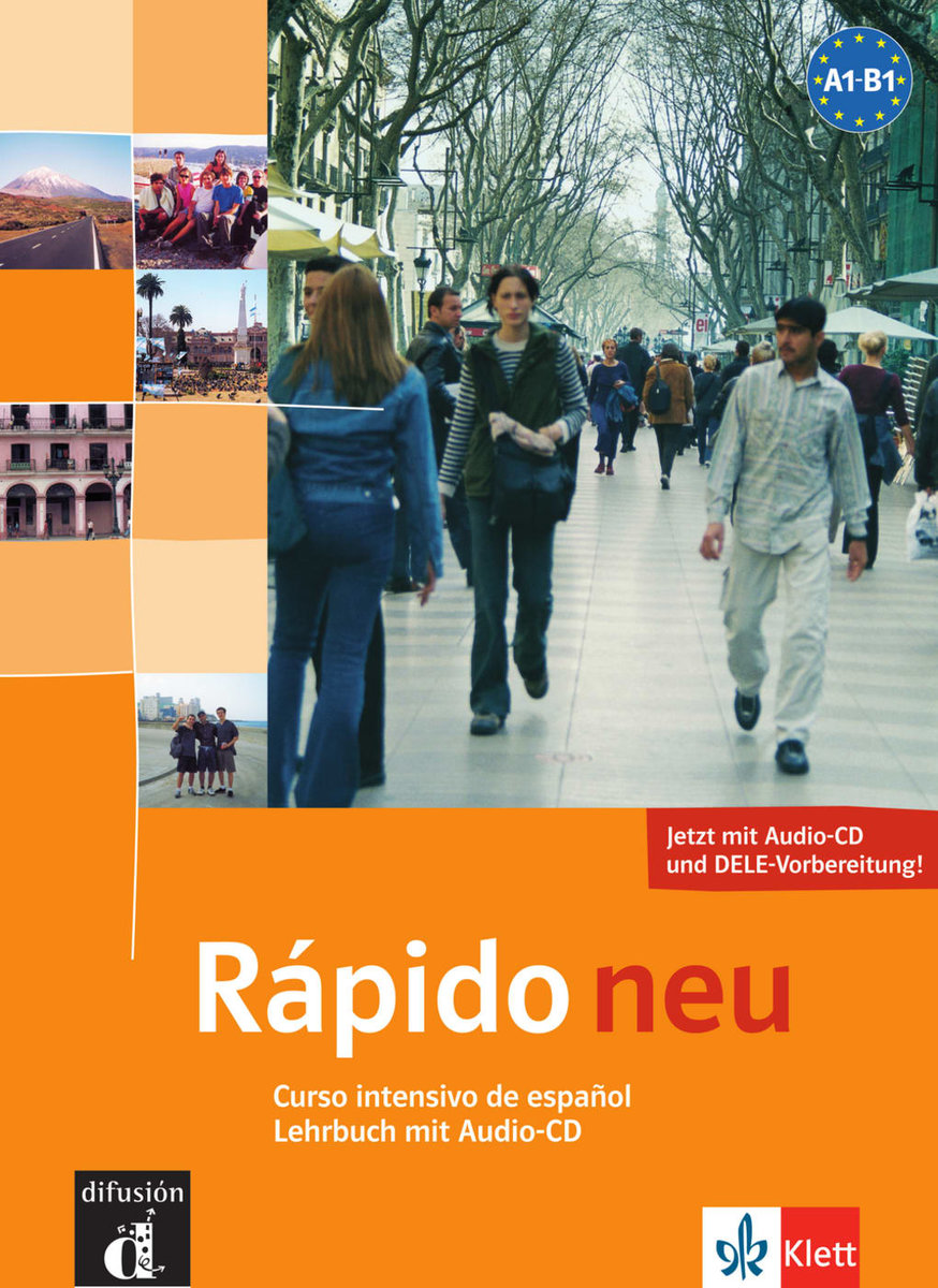 Rápido neu, Lehrbuch mit Audio-CD