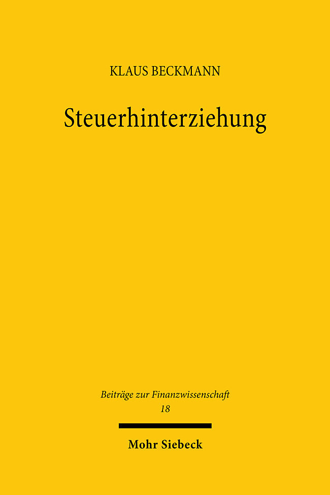 Steuerhinterziehung