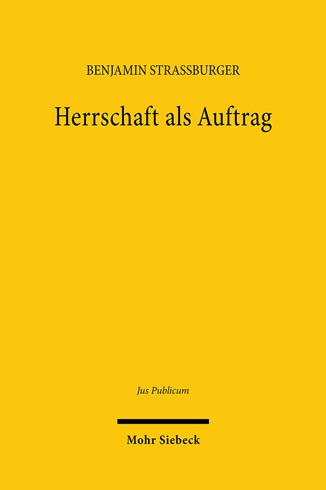 Herrschaft als Auftrag