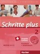 Schritte plus 2 Ausgabe Schweiz Kursbuch + Arbeitsbuch mit Audio-CD zum Arbeitsbuch