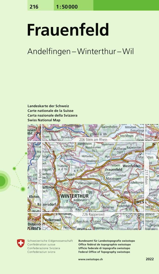 Frauenfeld. 1:50'000