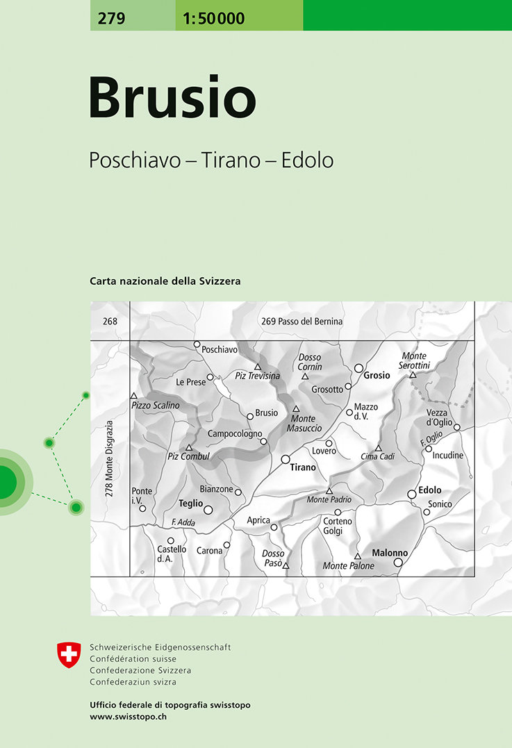 Brusio. 1:50'000