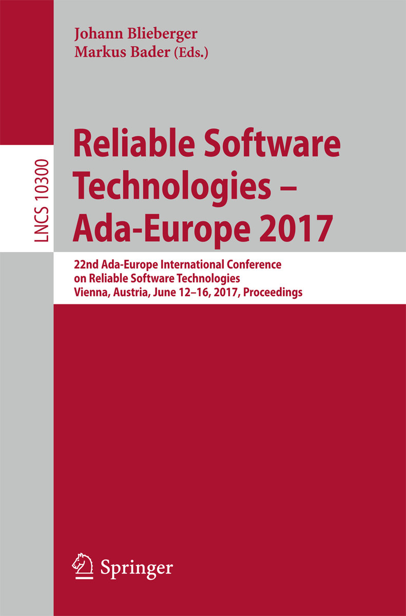 Reliable Software Technologies ¿ Ada-Europe 2017