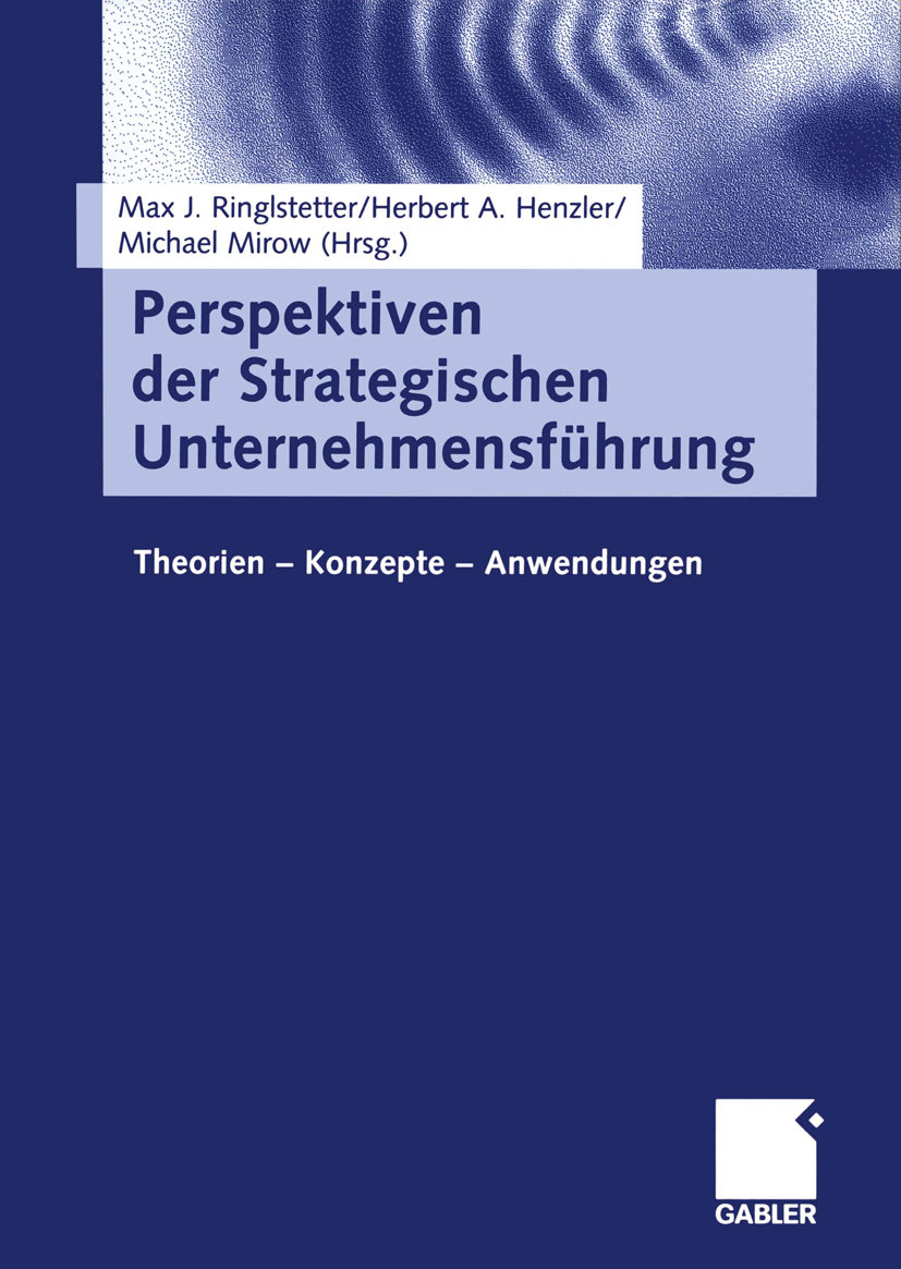 Perspektiven der Strategischen Unternehmensführung