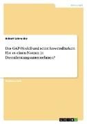 Das GAP-Modell und seine Anwendbarkeit. Hat es einen Nutzen in Dienstleistungsunternehmen?