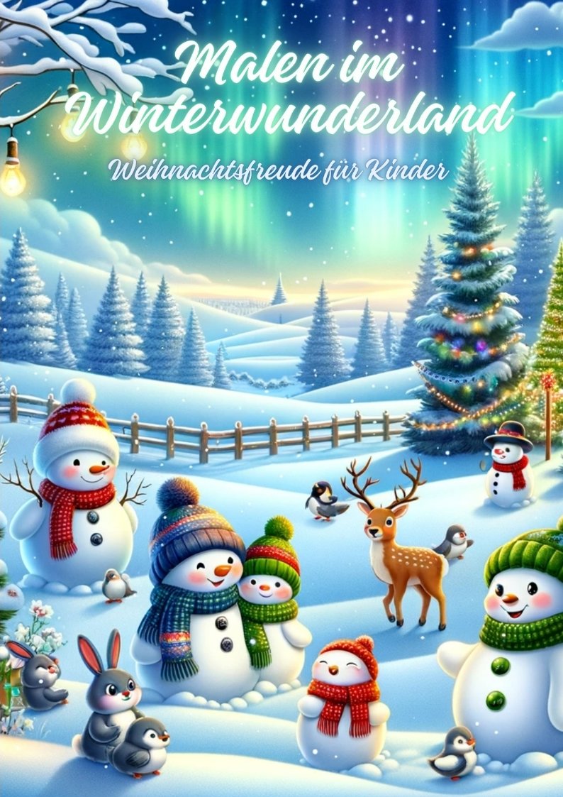 Malen im Winterwunderland