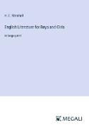 English Literature for Boys and Girls