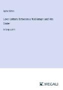 Love-Letters Between a Nobleman and His Sister